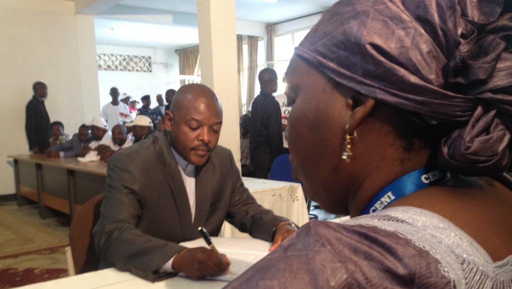Burundi: Pierre Nkurunziza dépose sa candidature pour un 3e mandat