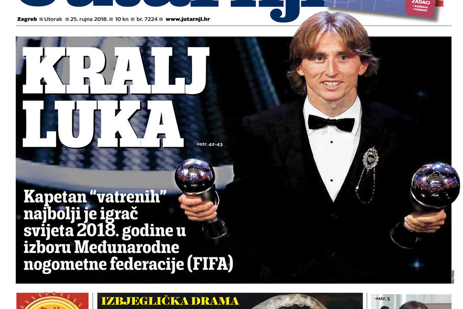Croatie. “Le roi Modric”, couronné par la Fifa