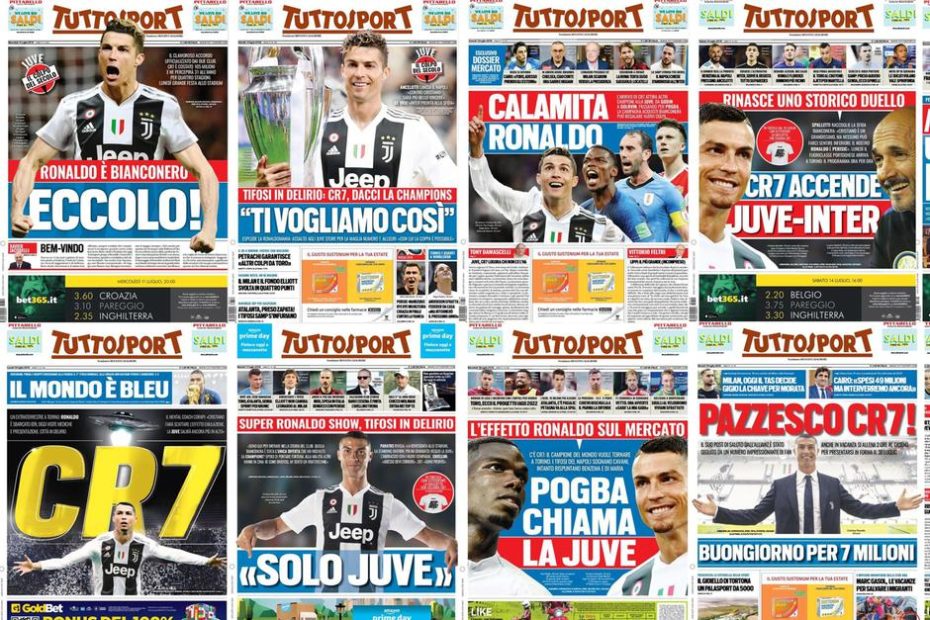 dix-jours-apres-le-journal-tuttosport-titre-toujours-sur-le-transfert-de-ronaldo