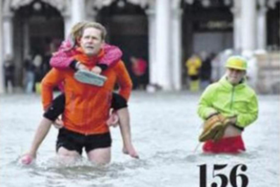 Inondations spectaculaires à Venise