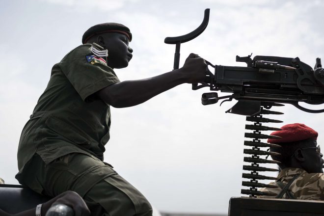 Malgré les sanctions, les armes ont continué à affluer au Soudan du Sud, selon une ONG