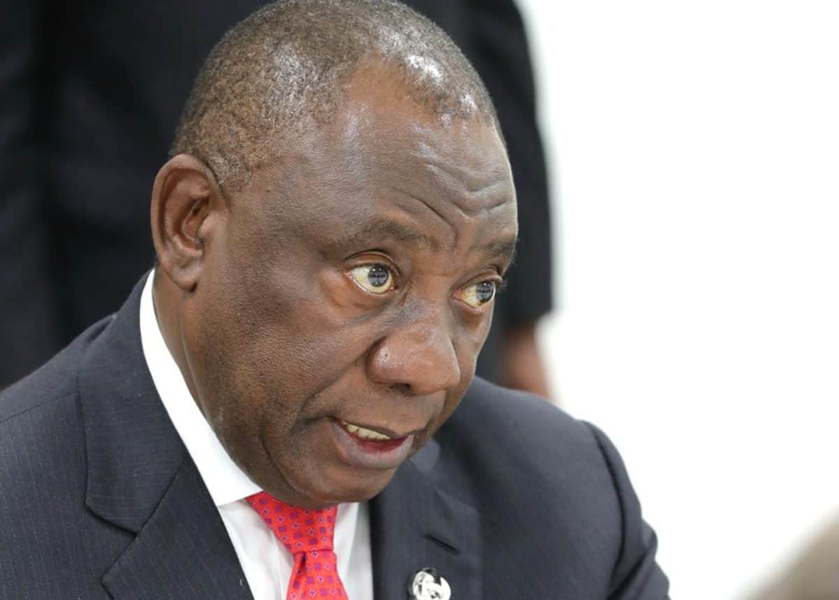 ‘L’économie sud-africaine est au point mort’ Cyril Ramaphosa