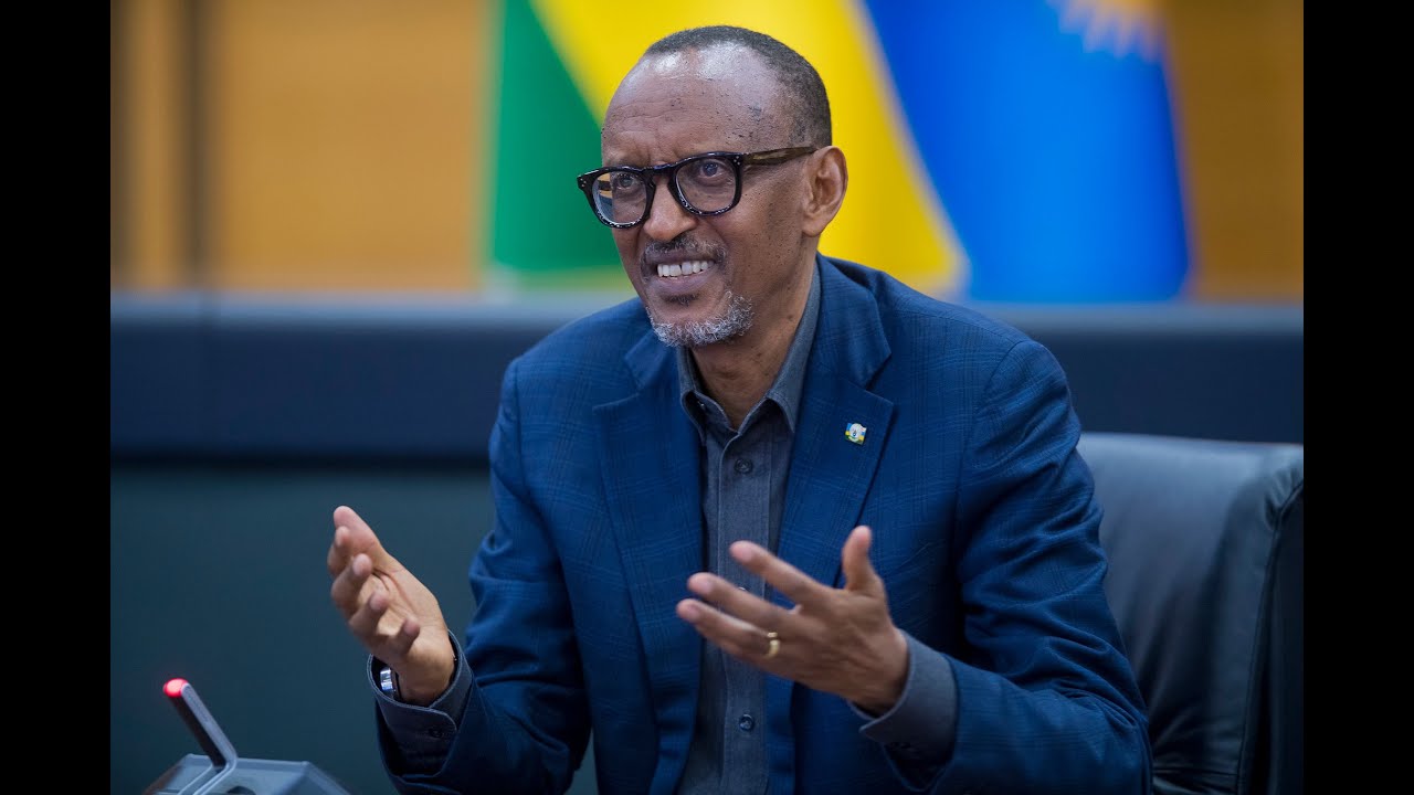 Paul Kagame mort sur les reseaux sociaux est reapparu ce lundi 27 Avril, lors d’une conférence de presse en visioconférence