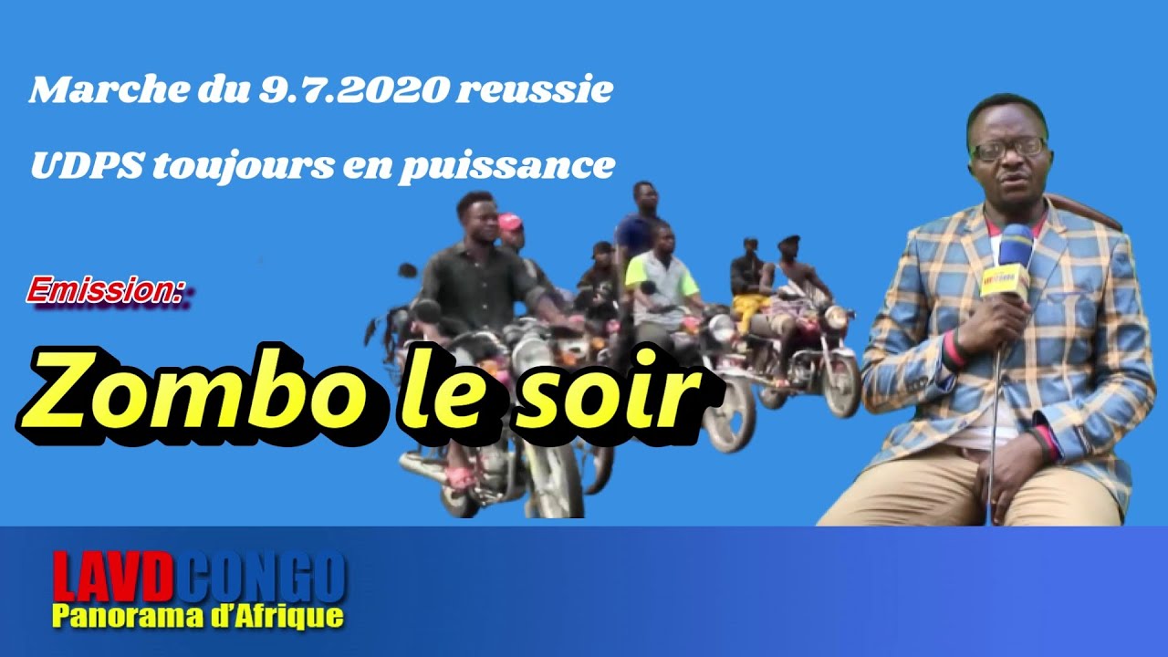 Infos RDCongo Zombo le soir: Totale reussite de la marche contre Ronsard Malonda and le parlement