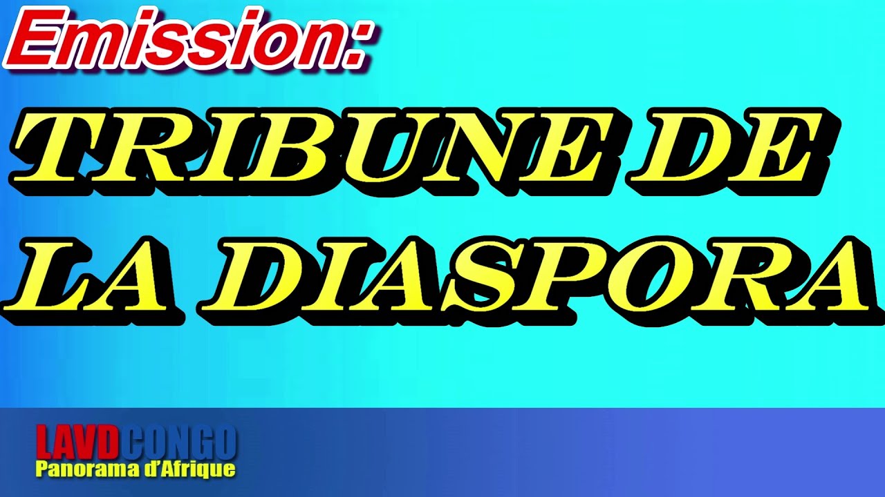 De la division de la diaspora Congolaise. Que faire?