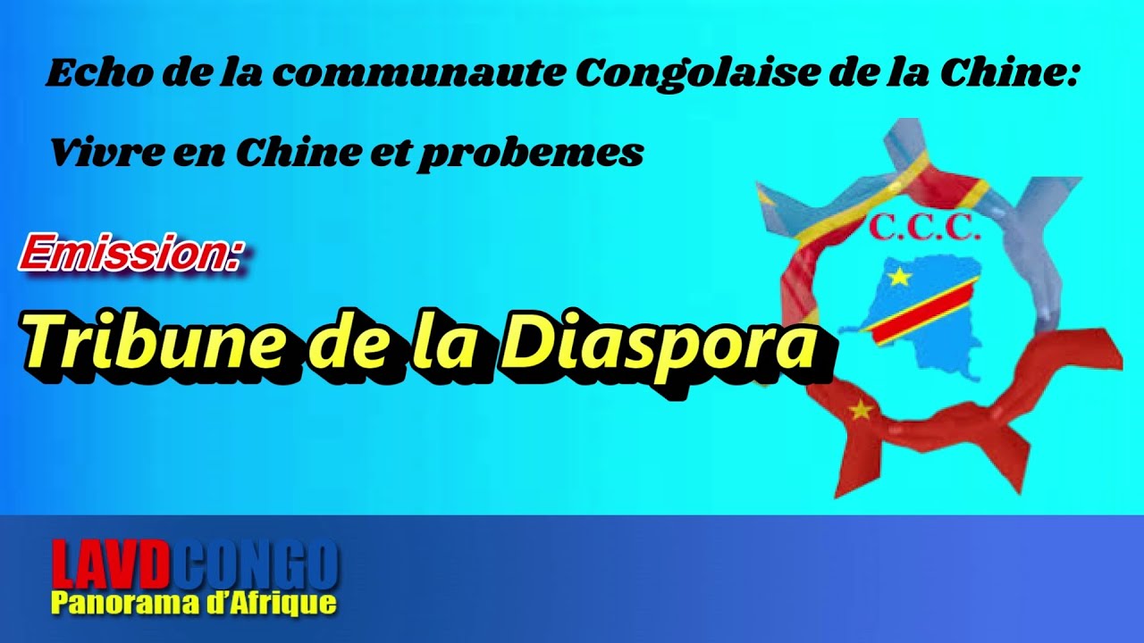 Infos RDCongo -Tribune de la Diaspora: La communaute congolaise  en Chine: Vie en chine et problemes