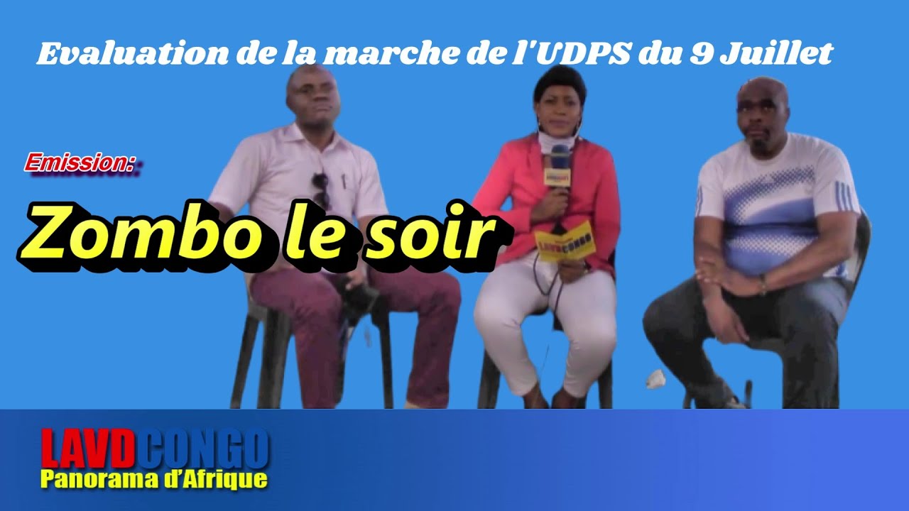 Nzombo le soir: UDPS se defend contre les accusations des bavures de la marche du 9.7