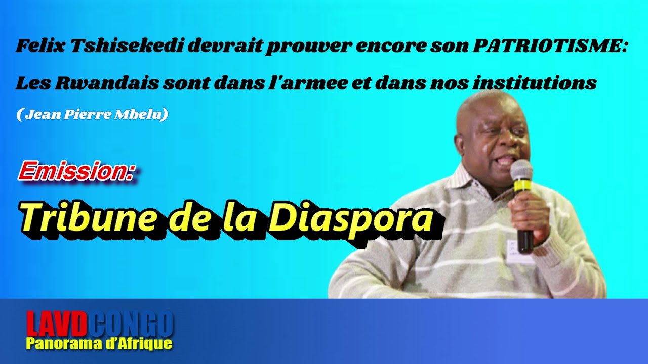 Tribune de la  Diaspora: Fatshi doit prouver son Patriotisme: Les Rwandais sont dans notre armee