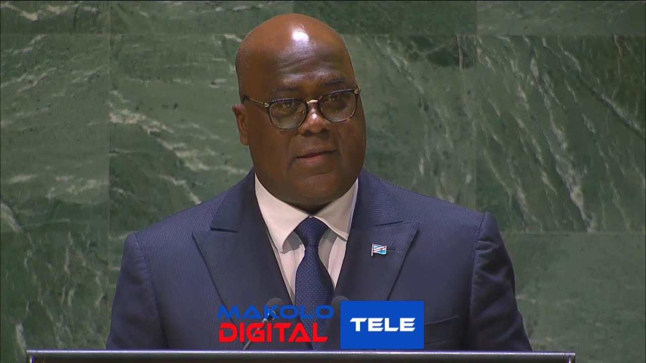 Discours du President Felix Tshisekedi a l’ONU ce 20 .09.2023