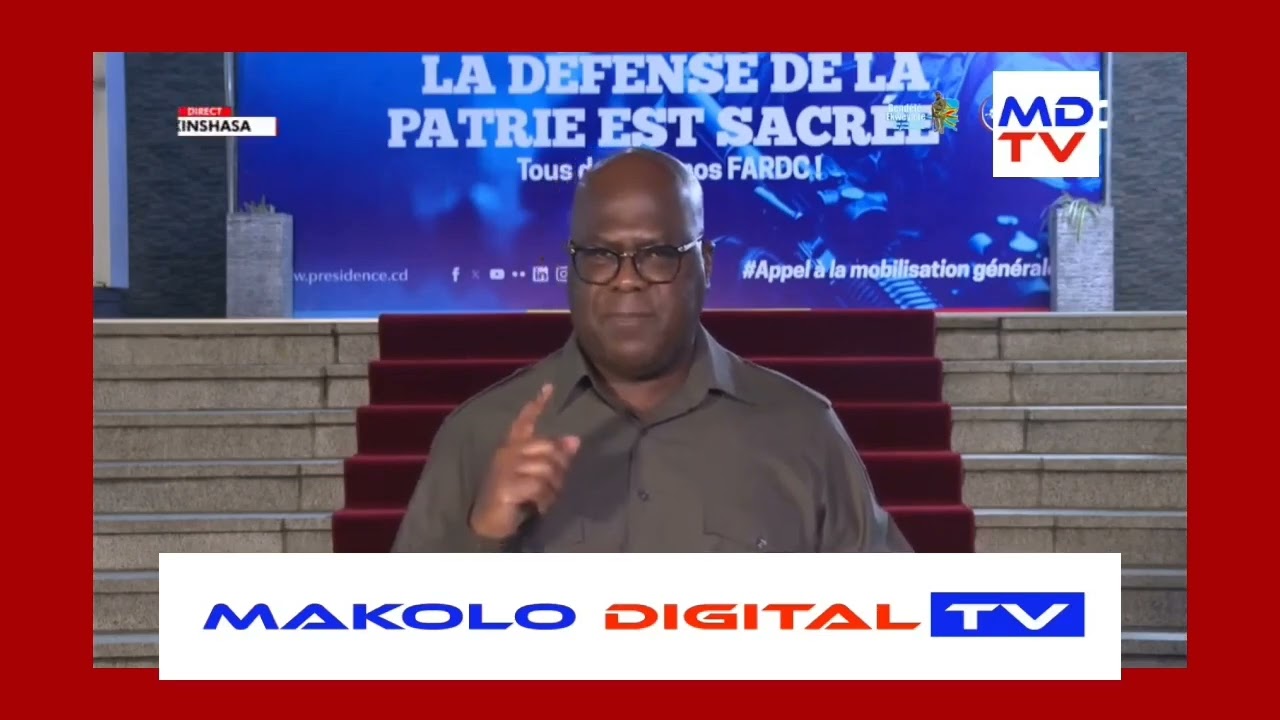 Riposte rigoureuse et bien coordonnée, dixit Félix Tshisekedi aux congolais