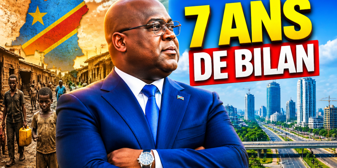 Bilan et impact sur le social des congolais, de 7 ans de Felix Tshisekedi a la tete de la RDC