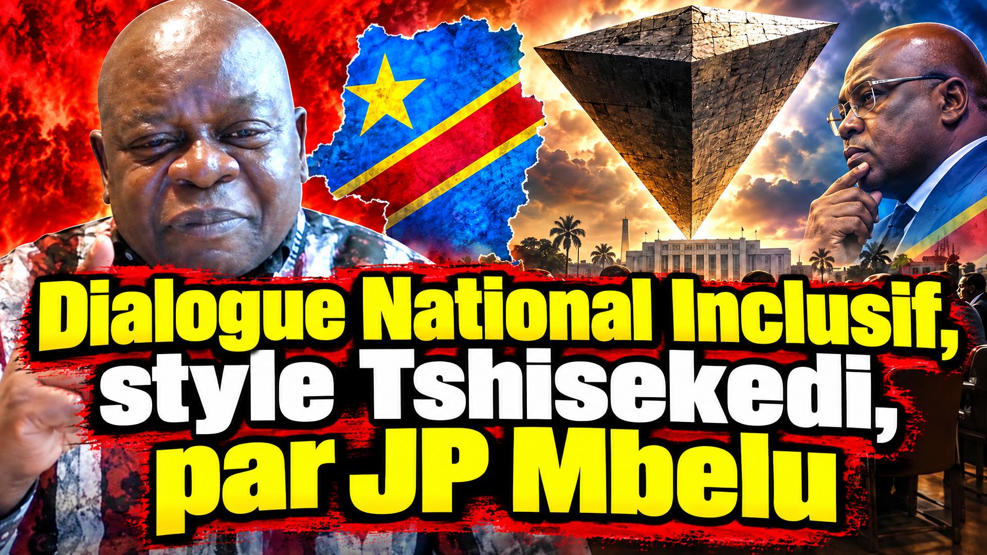 La vérité sur la pyramide renversée enfin révélée: Dialogue style Tshisekedi